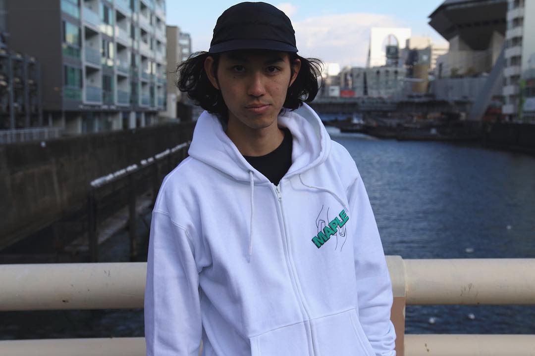 MAPLE COMICS WILD ZIP HOODIE