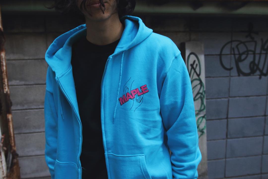MAPLE COMICS WILD ZIP HOODIE